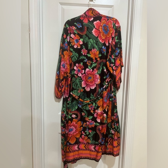 Floral Multicolor Kimono - Picture 3 of 4
